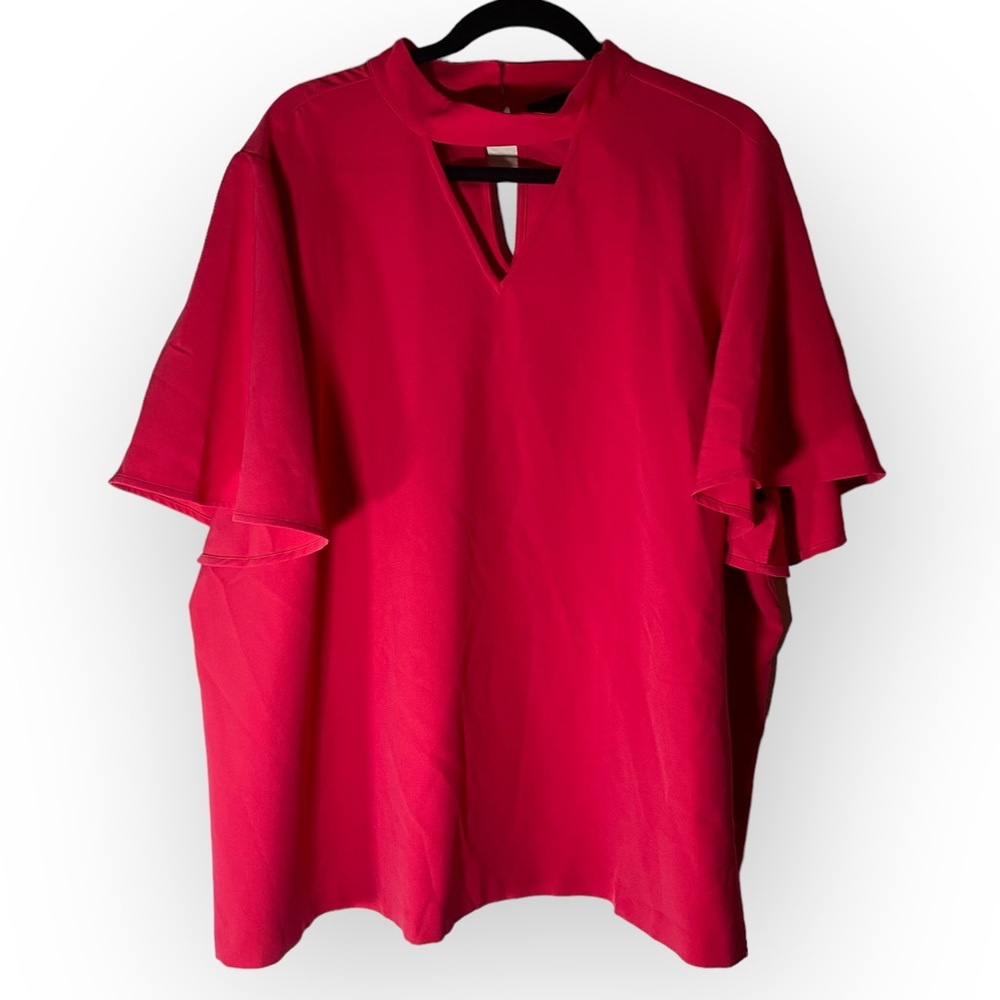 Lane Bryant Hot Pink Blouse